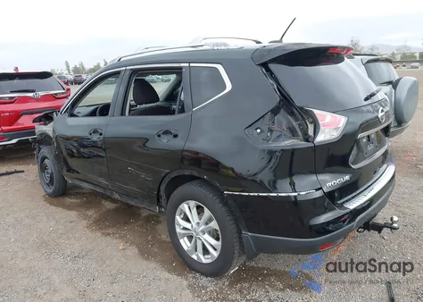 2015 Nissan Rogue Sv from USA, damaged, VIN KNMAT2MT4FP553567